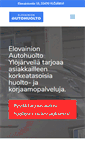 Mobile Screenshot of elovainionautohuolto.fi